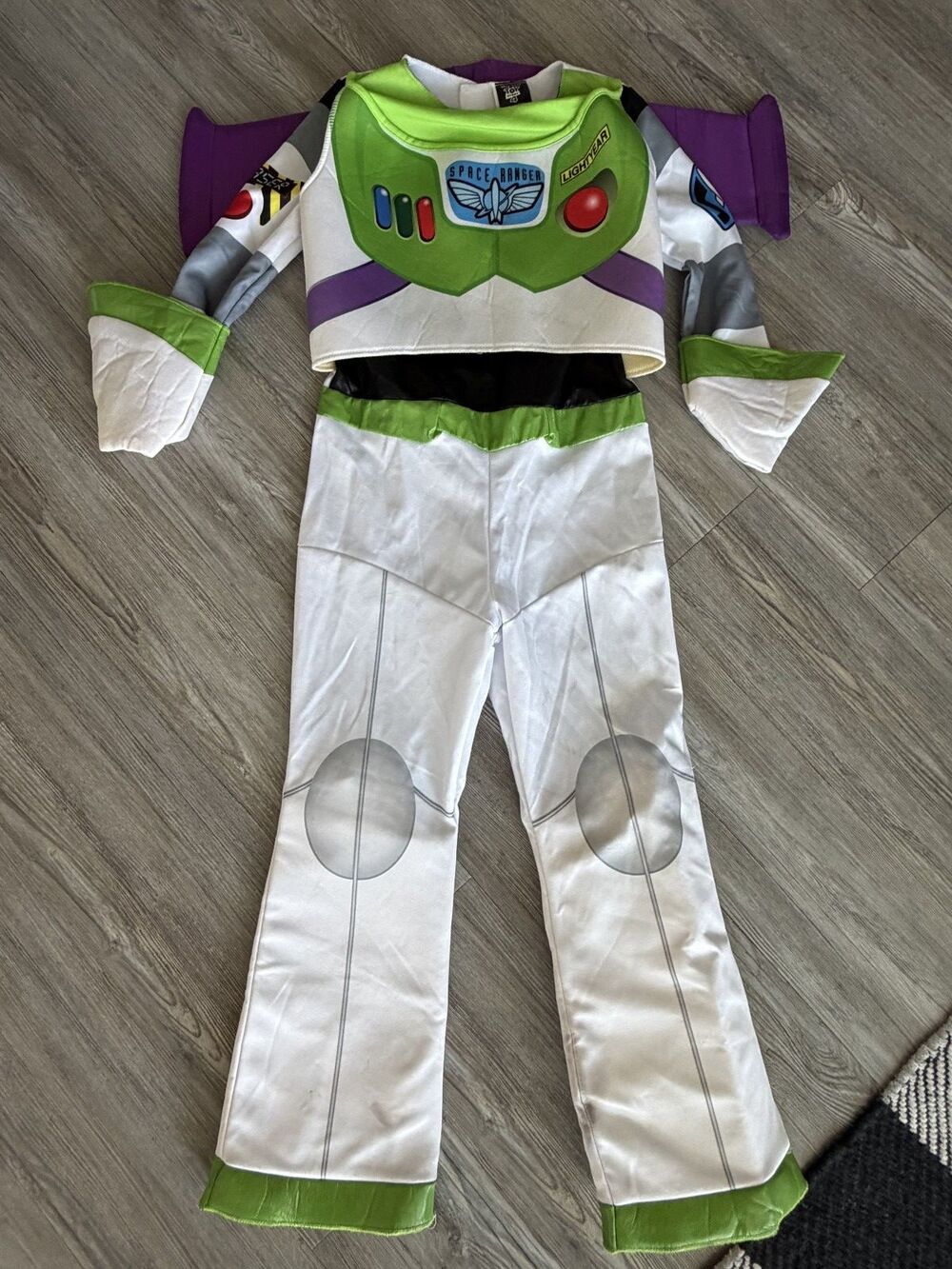 Disney Pixar Buzz Lightyear Toy Story Costume Kids Small 4-6 Halloween
